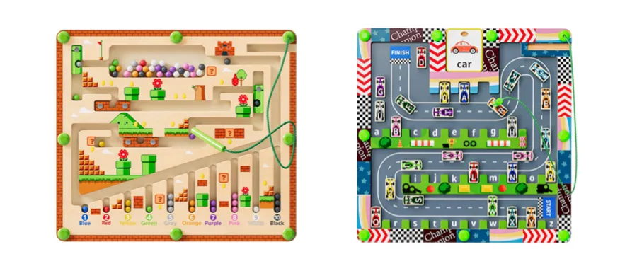 Magnet maze toy 磁铁迷宫玩具